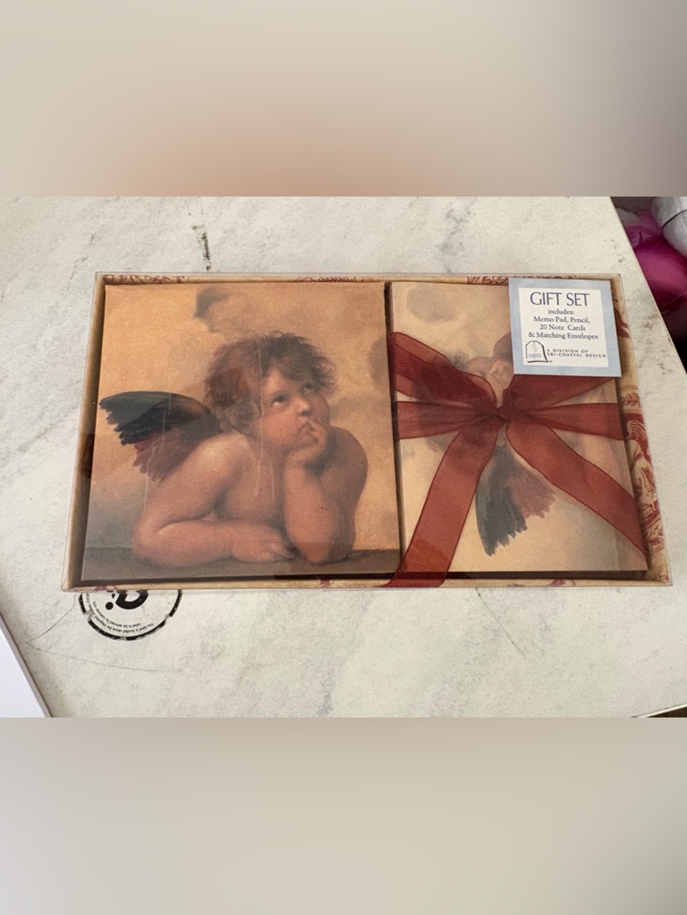 Cherub Stationary Gift Set- Vintage Angel Artwork